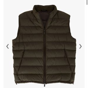Zegna men’s Stratos vest - khaki green brand new, no tags. #NWOT
